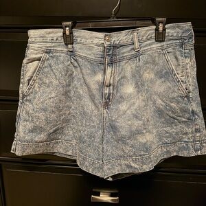 American Eagle High Waist Denim Shorts